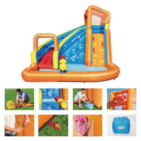Plac zabaw Park wodny dla dzieci 5+ BESTWAY + Zjeżdżalnia + Ścianka wspinaczkowa Plac zabaw Park wodny dla dzieci 5+ BESTWAY + Zjeżdżalnia + Ścianka wspinaczkowa