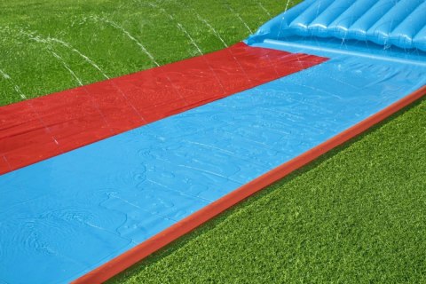 Podwójny Ślizg wodny dla dzieci 3+ Tsunami Tor 488cm BESTWAY + Łatka naprawcza Podwójny Ślizg wodny dla dzieci 3+ Tsunami Tor 488cm BESTWAY + Łatka naprawcza
