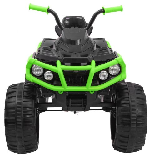 Quad ATV 2.4GHz na akumulator dla dzieci Czarno-zielony + Pilot + Koła EVA + Radio MP3 + Wolny Start Quad ATV 2.4GHz na akumulator dla dzieci Czarno-zielony + Pilot + Koła EVA + Radio MP3 + Wolny Start