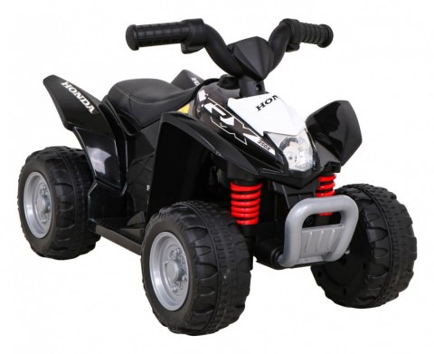 Quad Honda 250X TRX na akumulator Czarny + Klakson + LED + Ekoskóra Quad Honda 250X TRX na akumulator Czarny + Klakson + LED + Ekoskóra