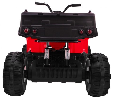 Quad XL ATV na akumulator dla dzieci Czerwony + Napęd 4x4 + Bagażnik + Wolny Start + EVA + Audio LED Quad XL ATV na akumulator dla dzieci Czerwony + Napęd 4x4 + Bagażnik + Wolny Start + EVA + Audio LED