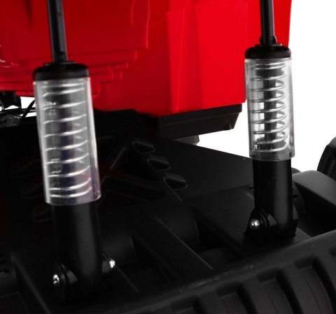 Quad XL ATV na akumulator dla dzieci Czerwony + Napęd 4x4 + Bagażnik + Wolny Start + EVA + Audio LED Quad XL ATV na akumulator dla dzieci Czerwony + Napęd 4x4 + Bagażnik + Wolny Start + EVA + Audio LED