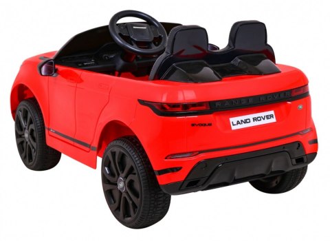 Range Rover Evoque na akumulator dla dzieci Czerwony + Pilot + Wolny Start + MP3 LED Range Rover Evoque na akumulator dla dzieci Czerwony + Pilot + Wolny Start + MP3 LED