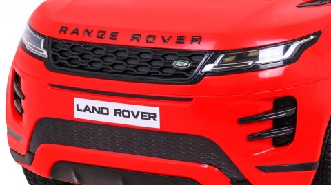 Range Rover Evoque na akumulator dla dzieci Czerwony + Pilot + Wolny Start + MP3 LED Range Rover Evoque na akumulator dla dzieci Czerwony + Pilot + Wolny Start + MP3 LED