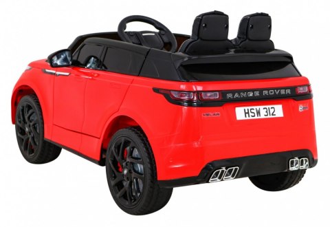 Range Rover Velar na akumulator Czerwony + Pilot + EVA + Wolny Start + MP3 LED Range Rover Velar na akumulator Czerwony + Pilot + EVA + Wolny Start + MP3 LED