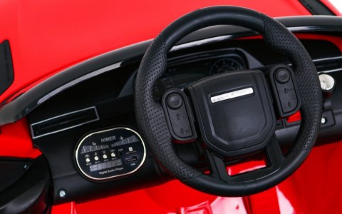Range Rover Velar na akumulator Czerwony + Pilot + EVA + Wolny Start + MP3 LED Range Rover Velar na akumulator Czerwony + Pilot + EVA + Wolny Start + MP3 LED