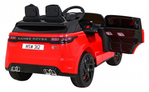 Range Rover Velar na akumulator Czerwony + Pilot + EVA + Wolny Start + MP3 LED Range Rover Velar na akumulator Czerwony + Pilot + EVA + Wolny Start + MP3 LED
