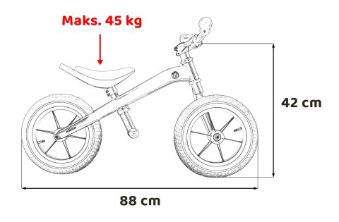 Rowerek Biegowy BMW Rastar dla dzieci + Ekoskóra + Regulacja siodełka + Pompowane opony + Lakierowana rama Rowerek Biegowy BMW Rastar dla dzieci + Ekoskóra + Regulacja siodełka + Pompowane opony + Lakierowana rama