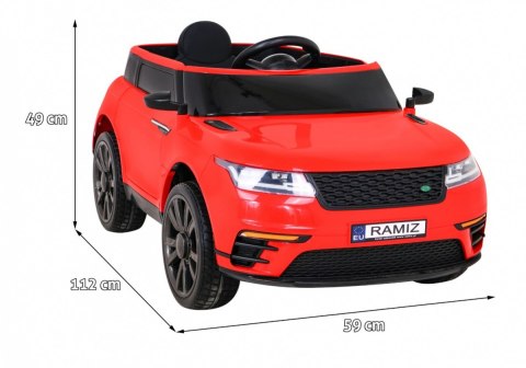 Samochodzik Super-S na akumulator dla dzieci Czerwony + Pilot + Wolny Start + Koła EVA + Dźwięki Światła Samochodzik Super-S na akumulator dla dzieci Czerwony + Pilot + Wolny Start + Koła EVA + Dźwięki Światła