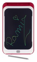 Podręczny Tablet 10' do Rysowania dla dzieci 3+ Czerwony + Rysik + Kolorowe rysunki