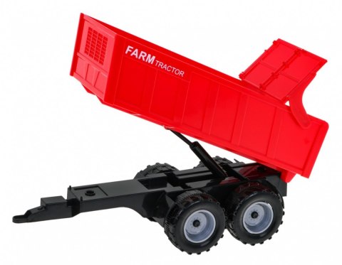 Traktor do przewracania siana z wywrotką dla dzieci 3+ Ruchome elementy + Napęd friction Traktor do przewracania siana z wywrotką dla dzieci 3+ Ruchome elementy + Napęd friction
