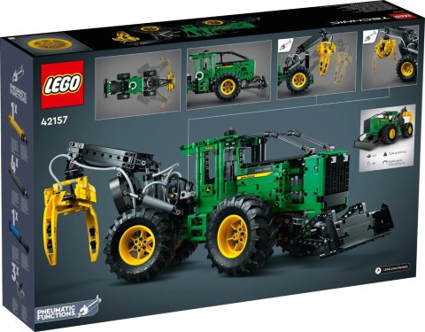 LEGO Technic Ciągnik zrywkowy John Deere 948L-II 42157 LEGO Technic Ciągnik zrywkowy John Deere 948L-II 42157