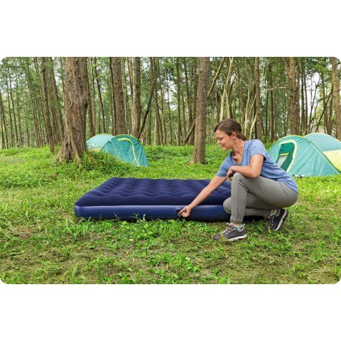 Materac dmuchany 203x183x22 cm dwuosobowy Bestway 67004 Materac dmuchany 203x183x22 cm dwuosobowy Bestway 67004