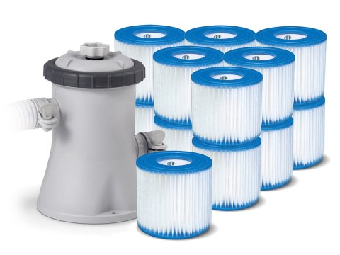 Pompa filtrująca do basenów 1250L/h INTEX 28602 / 29007 + 13 filtrów! Pompa filtrująca do basenów 1250L/h INTEX 28602 / 29007 + 13 filtrów!