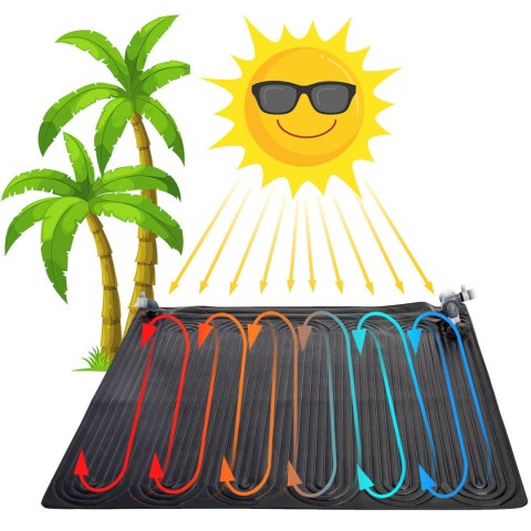 Solarny panel podgrzewający wodę 120 x 120 cm INTEX 28685 Solarny panel podgrzewający wodę 120 x 120 cm INTEX 28685