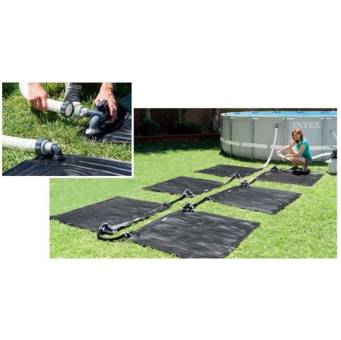 Solarny panel podgrzewający wodę 120 x 120 cm INTEX 28685 Solarny panel podgrzewający wodę 120 x 120 cm INTEX 28685