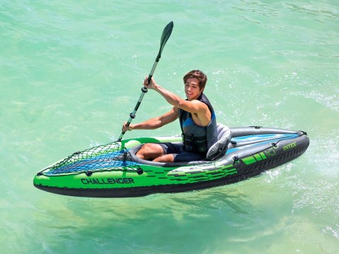 Kajak dmuchany Challenger K1 274 x 76 x 33 cm INTEX 68305 Kajak dmuchany Challenger K1 274 x 76 x 33 cm INTEX 68305