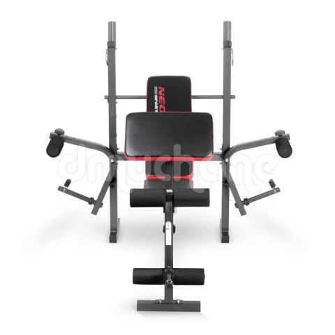 Ławeczka do ćwiczeń pod sztangę + modlitewnik Neo-Sport NS-200 Ławeczka do ćwiczeń pod sztangę + modlitewnik Neo-Sport NS-200