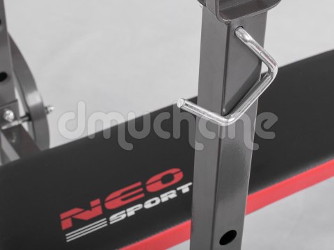 Ławeczka do ćwiczeń pod sztangę + modlitewnik Neo-Sport NS-200 Ławeczka do ćwiczeń pod sztangę + modlitewnik Neo-Sport NS-200