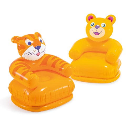 Fotel dmuchany dla dziecka Wesołe Zwierzęta 65 x 64 cm INTEX 68556 miś Fotel dmuchany dla dziecka Wesołe Zwierzęta 65 x 64 cm INTEX 68556 miś