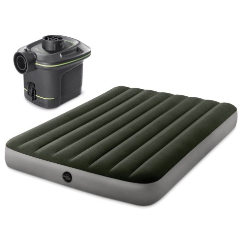 Materac dmuchany z pompką elektryczną 191 x 137 x 25 cm INTEX 64778 Materac dmuchany z pompką elektryczną 191 x 137 x 25 cm INTEX 64778