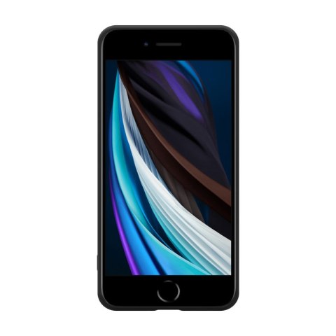 Crong Color Cover - Etui iPhone SE (2022/2020) / 8 / 7 (czarny) Crong Color Cover - Etui iPhone SE (2022/2020) / 8 / 7 (czarny)