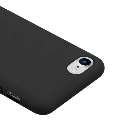 Crong Color Cover - Etui iPhone SE (2022/2020) / 8 / 7 (czarny) Crong Color Cover - Etui iPhone SE (2022/2020) / 8 / 7 (czarny)