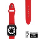Crong Liquid - Pasek do Apple Watch 42/44/45/49 mm (czerwony)