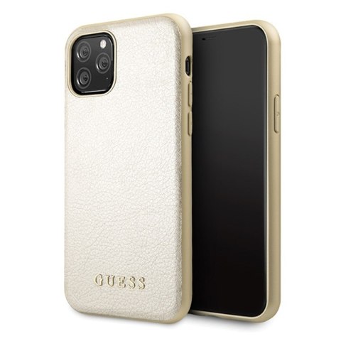 Guess Iridescent - Etui iPhone 11 Pro (Gold) Guess Iridescent - Etui iPhone 11 Pro (Gold)