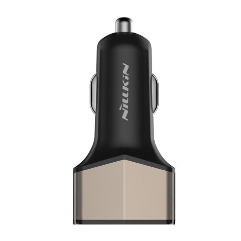 Nillkin Celerity Car Charger - Ładowarka samochodowa 2x USB + USB-C, 32W (Gold) Nillkin Celerity Car Charger - Ładowarka samochodowa 2x USB + USB-C, 32W (Gold)
