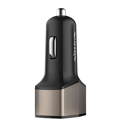 Nillkin Celerity Car Charger - Ładowarka samochodowa 2x USB + USB-C, 32W (Gold) Nillkin Celerity Car Charger - Ładowarka samochodowa 2x USB + USB-C, 32W (Gold)