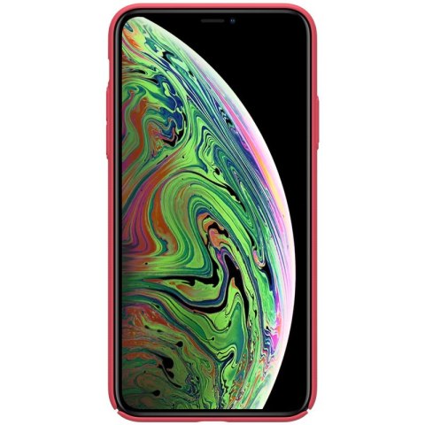 Nillkin Super Frosted Shield - Etui Apple iPhone 11 Pro z wycięciem na logo (Bright Red) Nillkin Super Frosted Shield - Etui Apple iPhone 11 Pro z wycięciem na logo (Bright Red)