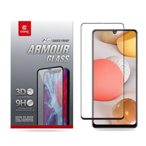 Crong 3D Armour Glass - Szkło hartowane 9H Full Glue na cały ekran Samsung Galaxy A42 5G Crong 3D Armour Glass - Szkło hartowane 9H Full Glue na cały ekran Samsung Galaxy A42 5G