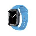 Crong Liquid - Pasek do Apple Watch 38/40/41 mm (niebieski)