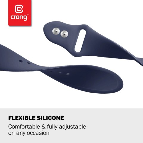 Crong Liquid - Pasek do Apple Watch 38/40/41 mm (niebieski) Crong Liquid - Pasek do Apple Watch 38/40/41 mm (niebieski)