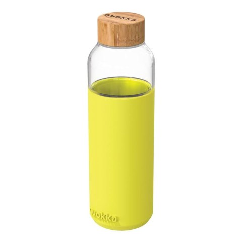 Quokka Flow - Butelka na wodę ze szkła 660 ml (Neon Green) Quokka Flow - Butelka na wodę ze szkła 660 ml (Neon Green)