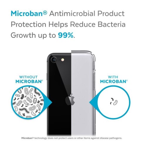 Speck Presidio Perfect-Clear - Etui iPhone SE (2022 / 2020) / 8 / 7) z powłoką MICROBAN (Clear) Speck Presidio Perfect-Clear - Etui iPhone SE (2022 / 2020) / 8 / 7) z powłoką MICROBAN (Clear)