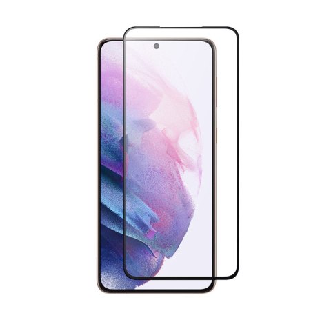 Crong 7D Nano Flexible Glass - Niepękające szkło hybrydowe 9H na cały ekran Samsung Galaxy S21 Crong 7D Nano Flexible Glass - Niepękające szkło hybrydowe 9H na cały ekran Samsung Galaxy S21