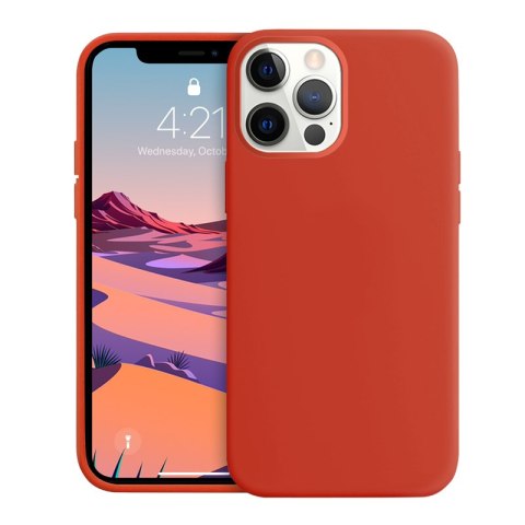 Crong Color Cover - Etui iPhone 12 / iPhone 12 Pro (czerwony) Crong Color Cover - Etui iPhone 12 / iPhone 12 Pro (czerwony)