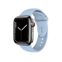 Crong Liquid - Pasek do Apple Watch 38/40/41 mm (błękitny)