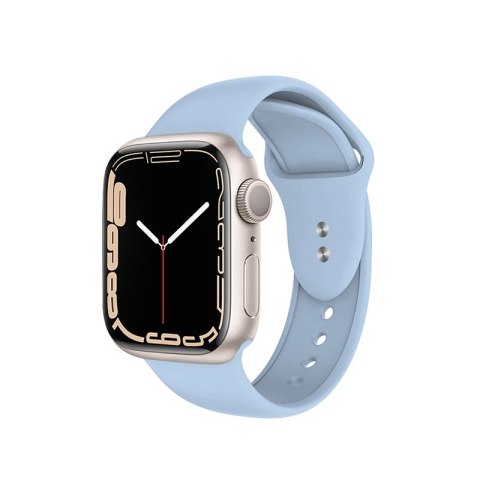 Crong Liquid - Pasek do Apple Watch 38/40/41 mm (błękitny) Crong Liquid - Pasek do Apple Watch 38/40/41 mm (błękitny)