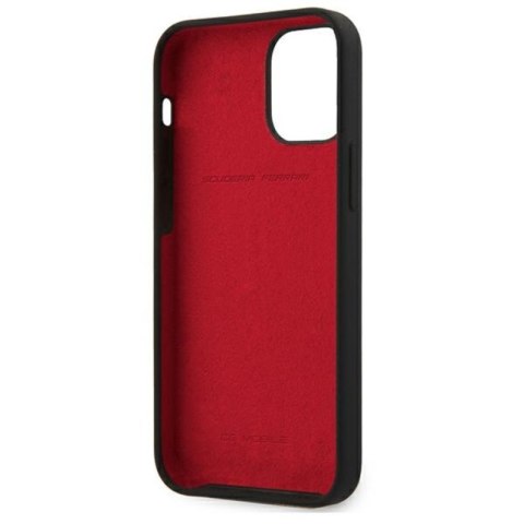 Ferrari On Track Silicone - Etui iPhone 12 mini (czarny) Ferrari On Track Silicone - Etui iPhone 12 mini (czarny)