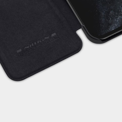 Nillkin Qin Leather Case - Etui Apple iPhone 12 Pro Max (Blue) Nillkin Qin Leather Case - Etui Apple iPhone 12 Pro Max (Blue)