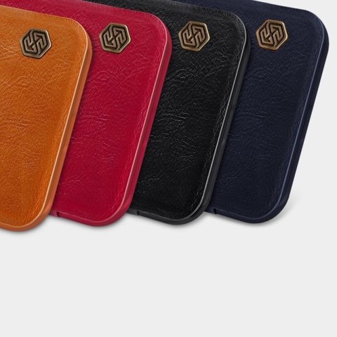 Nillkin Qin Leather Case - Etui Apple iPhone 12 Pro Max (Brown) Nillkin Qin Leather Case - Etui Apple iPhone 12 Pro Max (Brown)