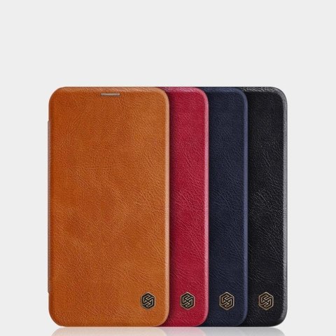 Nillkin Qin Leather Case - Etui Apple iPhone 12 Pro Max (Brown) Nillkin Qin Leather Case - Etui Apple iPhone 12 Pro Max (Brown)