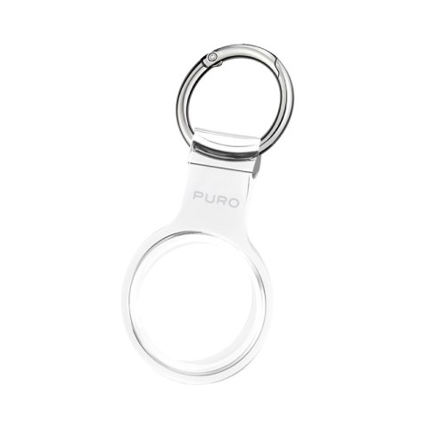 PURO NUDE Case - Silikonowy brelok do Apple AirTag (przezroczysty) PURO NUDE Case - Silikonowy brelok do Apple AirTag (przezroczysty)
