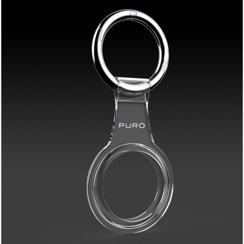 PURO NUDE Case - Silikonowy brelok do Apple AirTag (przezroczysty) PURO NUDE Case - Silikonowy brelok do Apple AirTag (przezroczysty)