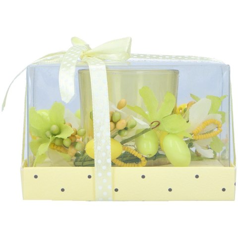 Articasa - Podgrzewacz / tealight w szkle, 7,5 cm, opakowanie prezentowe Articasa - Podgrzewacz / tealight w szkle, 7,5 cm, opakowanie prezentowe