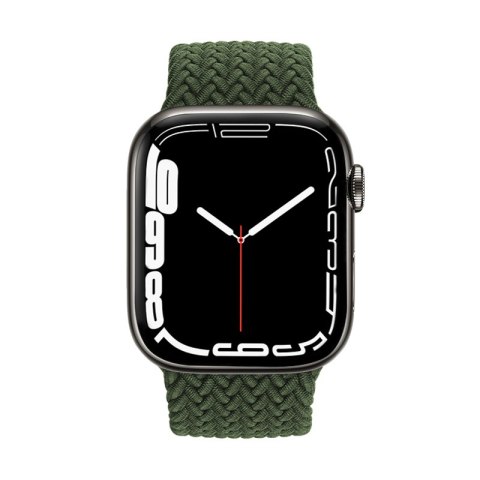 Crong Wave Band - Pleciony pasek do Apple Watch 38/40/41 mm (zielony) Crong Wave Band - Pleciony pasek do Apple Watch 38/40/41 mm (zielony)