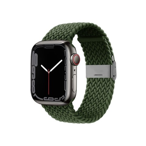 Crong Wave Band - Pleciony pasek do Apple Watch 38/40/41 mm (zielony) Crong Wave Band - Pleciony pasek do Apple Watch 38/40/41 mm (zielony)